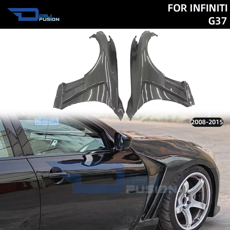 For 2008-2015 Infiniti G37 (4 Door Sedan) DLF Type Front Vented Fender Carbon Fiber Body Kits Car Accessories
For 2008-2015 Infiniti G37 (4 Door Sedan) DLF Type Front Vented Fender Carbon Fiber Body Kits Car Accessories