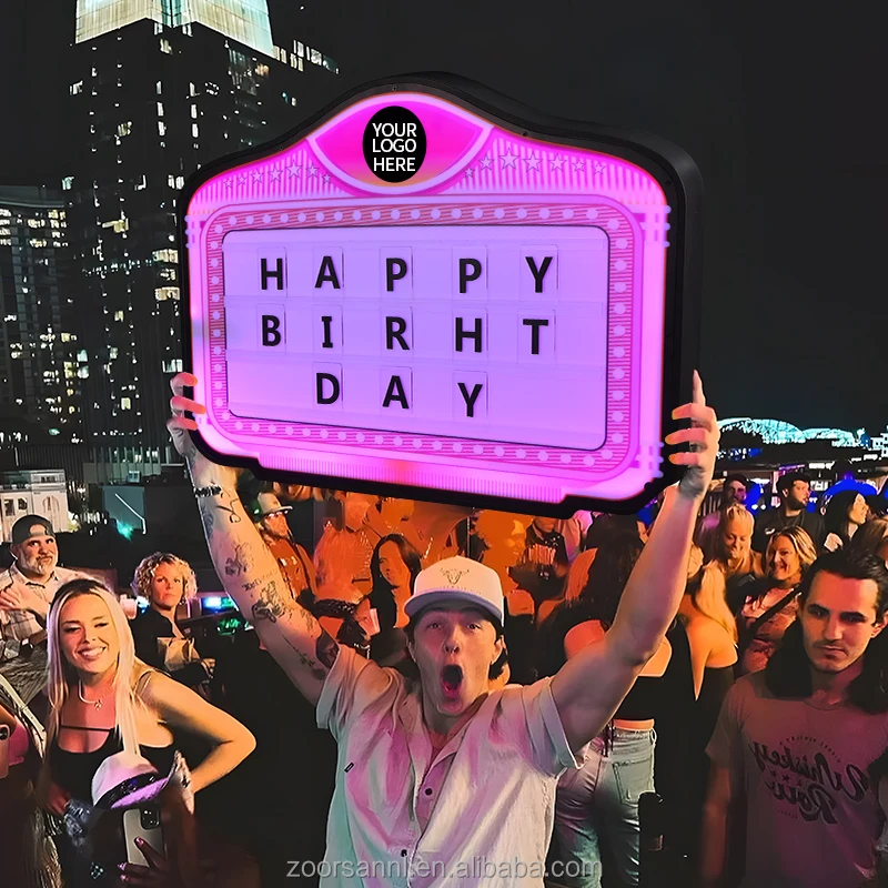 Nightclub Customized Signage Classic Message Board Wine Bottle Service Signage Club Display Board
Nightclub Customized Signage Classic Message Board Wine Bottle Service Signage Club Display Board