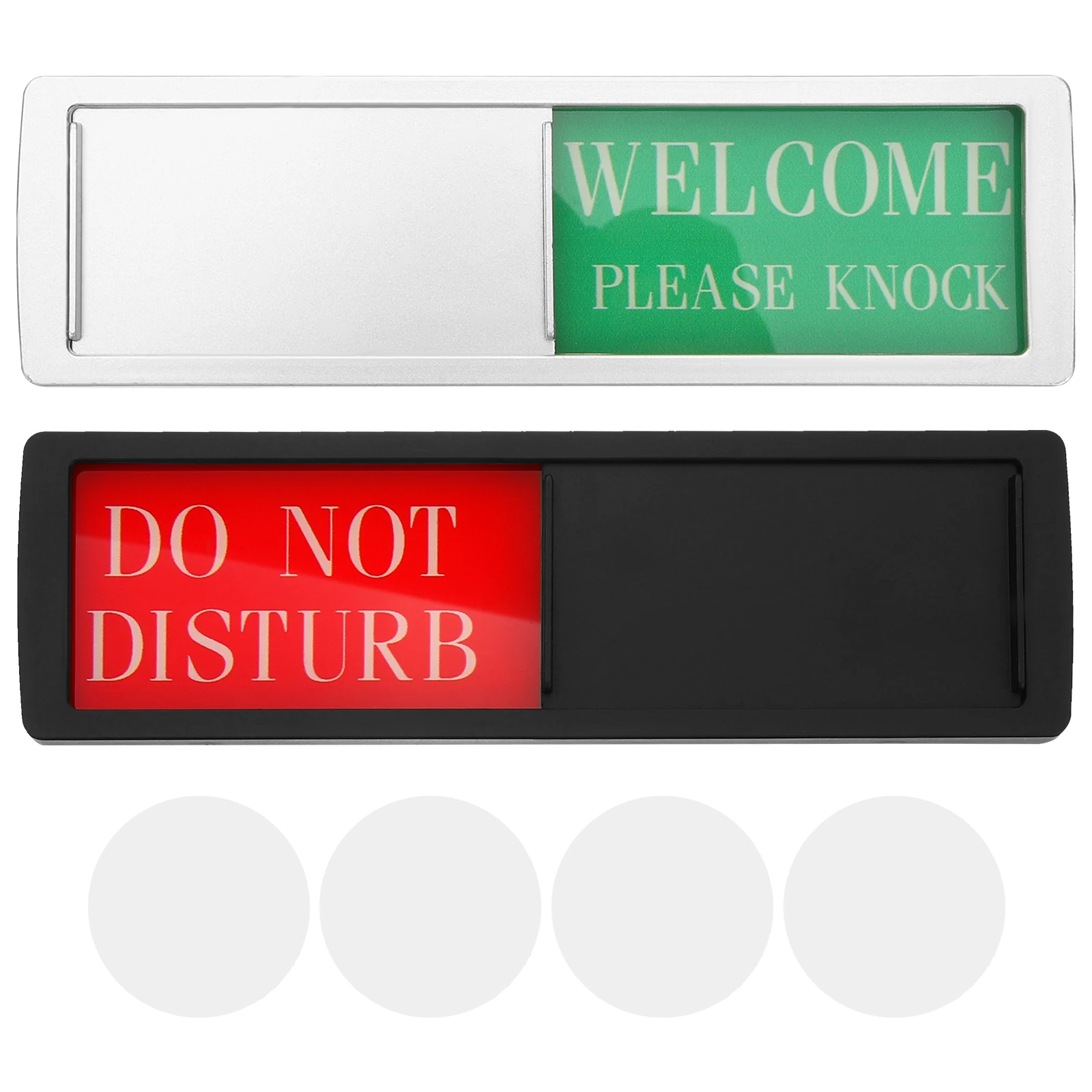 2 pcs Privacy Do Not Disturb Sign Black Silver Frame Material Clear Printing Conference Office Restroom Hotel
2 pcs Privacy Do Not Disturb Sign Black Silver Frame Material Clear Printing Conference Office Restroom Hotel
