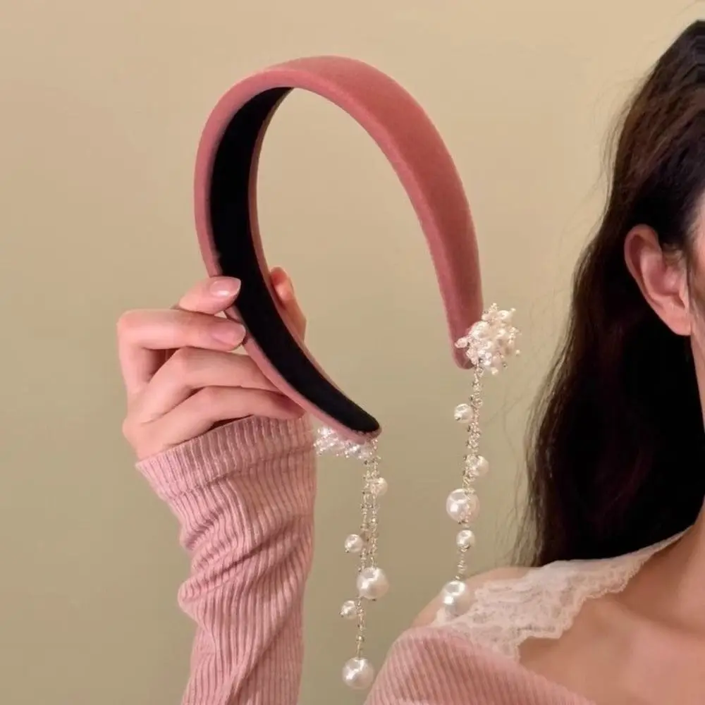 Creative Satin Tassel Bell Hair Band Butterfly Elegant Ethnic Style Hair Hoop Crystal Pendant Pearl Headband Women
Creative Satin Tassel Bell Hair Band Butterfly Elegant Ethnic Style Hair Hoop Crystal Pendant Pearl Headband Women