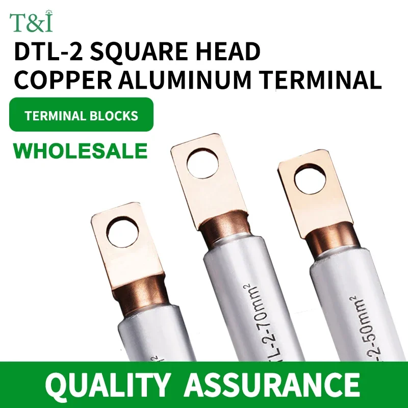 2/3/5 PCS DTL2-35A 50A 70A 95A Square copper aluminum nose Plastic shell wire and cable dtl-Square copper aluminum nose
2/3/5 PCS DTL2-35A 50A 70A 95A Square copper aluminum nose Plastic shell wire and cable dtl-Square copper aluminum nose