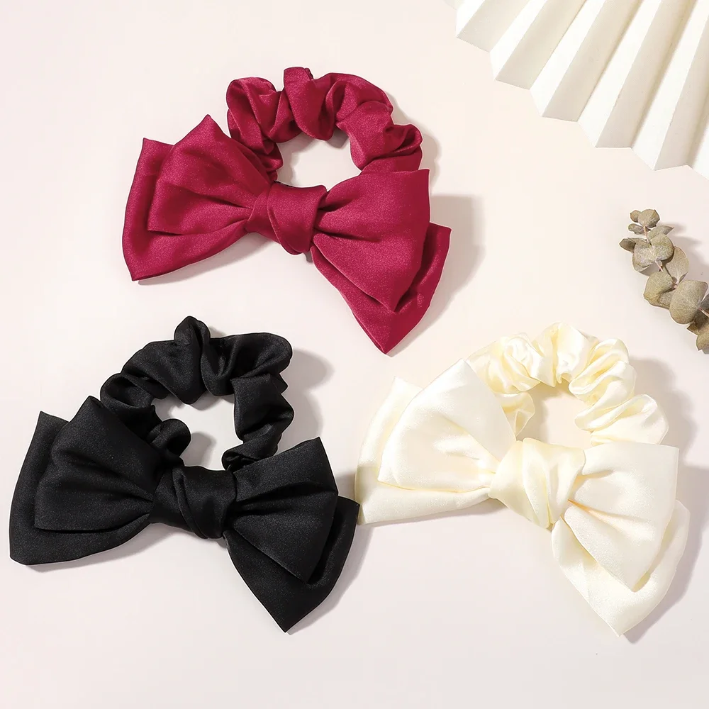 1/3Pcs Sweet Large Satin Bowbot Hair Scrunchie Band for Women Girls 2025 Spring Ponytail Hair Rope Princess Escape Headwear
1/3Pcs Sweet Large Satin Bowbot Hair Scrunchie Band for Women Girls 2025 Spring Ponytail Hair Rope Princess Escape Headwear