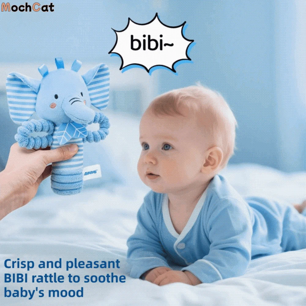 Cartoon Animals Baby Rattle Toys Crinkle Squeaky Early Educational Toy Hand Grip Soft Stuffed Animal Rattle Newborn 0-24 Months
Cartoon Animals Baby Rattle Toys Crinkle Squeaky Early Educational Toy Hand Grip Soft Stuffed Animal Rattle Newborn 0-24 Months