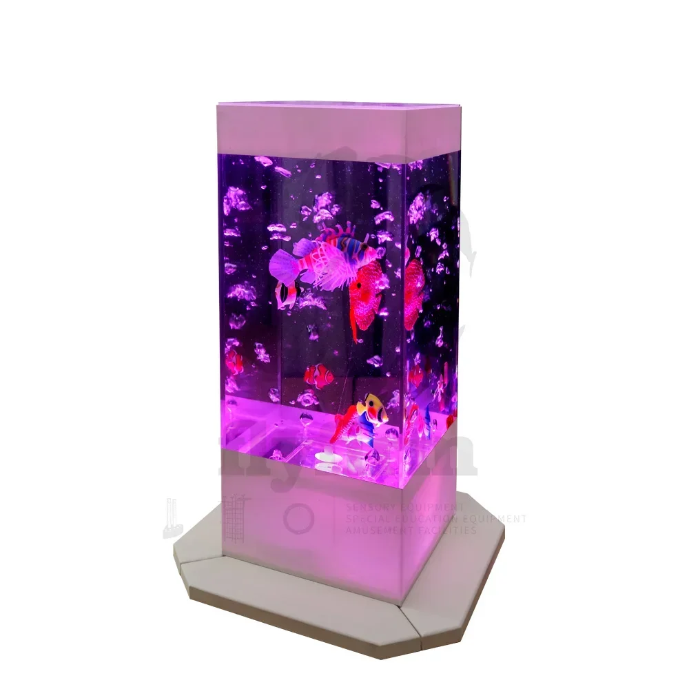 Colorful Sensory Bubble Lamp, Aquarium with 12 Artificial Fish for Home Decor,Ideal for Kids, Adults, ADHD & Autism
Colorful Sensory Bubble Lamp, Aquarium with 12 Artificial Fish for Home Decor,Ideal for Kids, Adults, ADHD & Autism