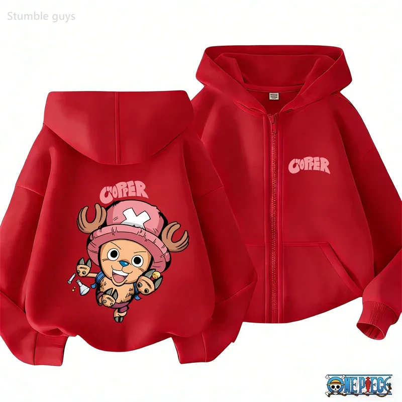 Children One Piece Zipper Jacket Anime Boys Chopper Clothes Girls Luffy Graphic Print Casual Fashion Sports Hoodie Outerwear
Children One Piece Zipper Jacket Anime Boys Chopper Clothes Girls Luffy Graphic Print Casual Fashion Sports Hoodie Outerwear
