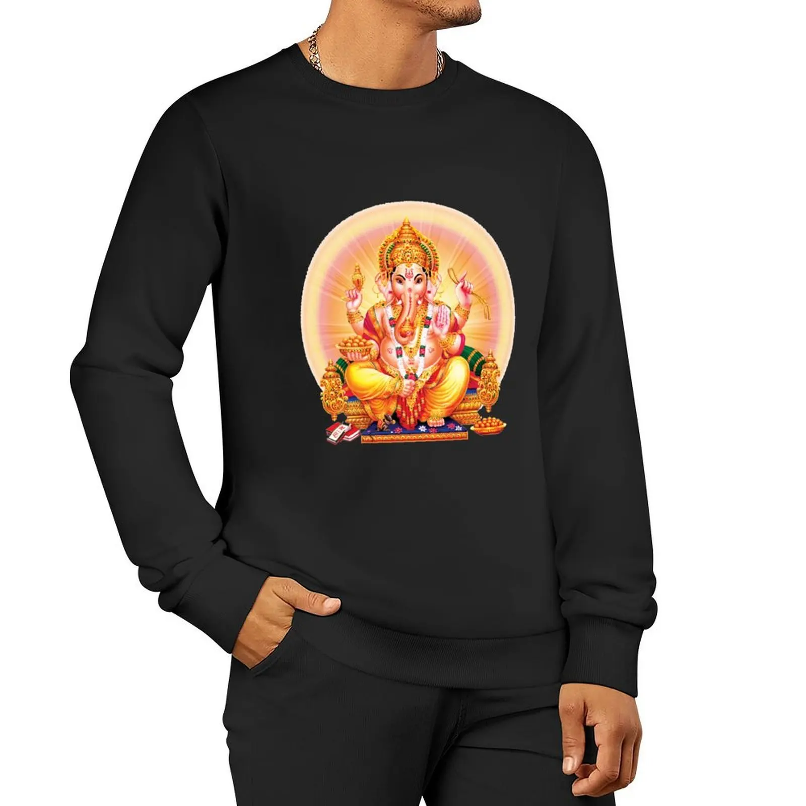 Ganesha Pullover Hoodie autumn clothes mens designer clothes autumn sweatshirt
Ganesha Pullover Hoodie autumn clothes mens designer clothes autumn sweatshirt