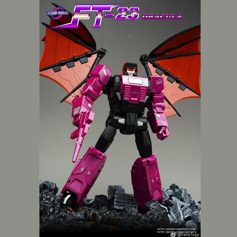 НОВИНКА на складе, оригинальная трансформация FansToys FT-23 FT23 Mindwipe Dracula, высококачественная фигурка робота с коробкой
НОВИНКА на складе, оригинальная трансформация FansToys FT-23 FT23 Mindwipe Dracula, высококачественная фигурка робота с коробкой