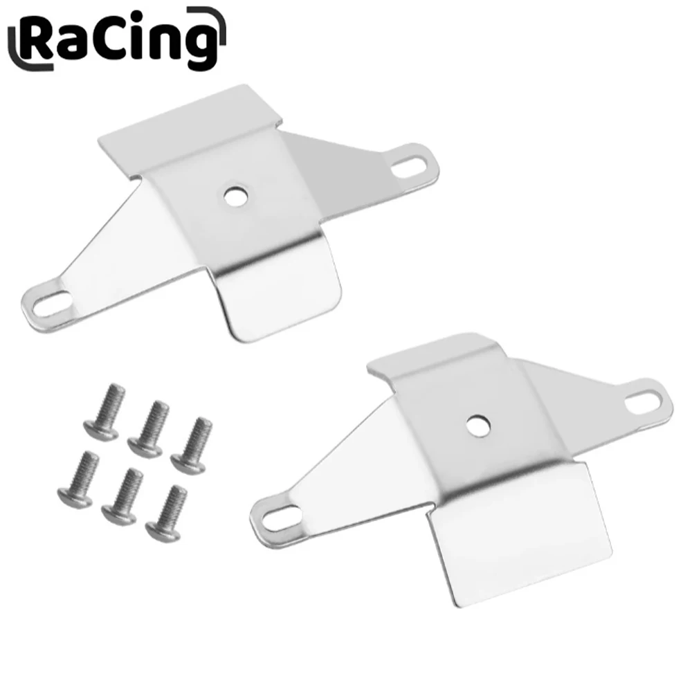 1Pair CNC Stainless Steel Axle Protector Skid Plate for RC Rock Crawler SCX10 I and 1/10 Axial SCX10 II Diamond Axle
1Pair CNC Stainless Steel Axle Protector Skid Plate for RC Rock Crawler SCX10 I and 1/10 Axial SCX10 II Diamond Axle