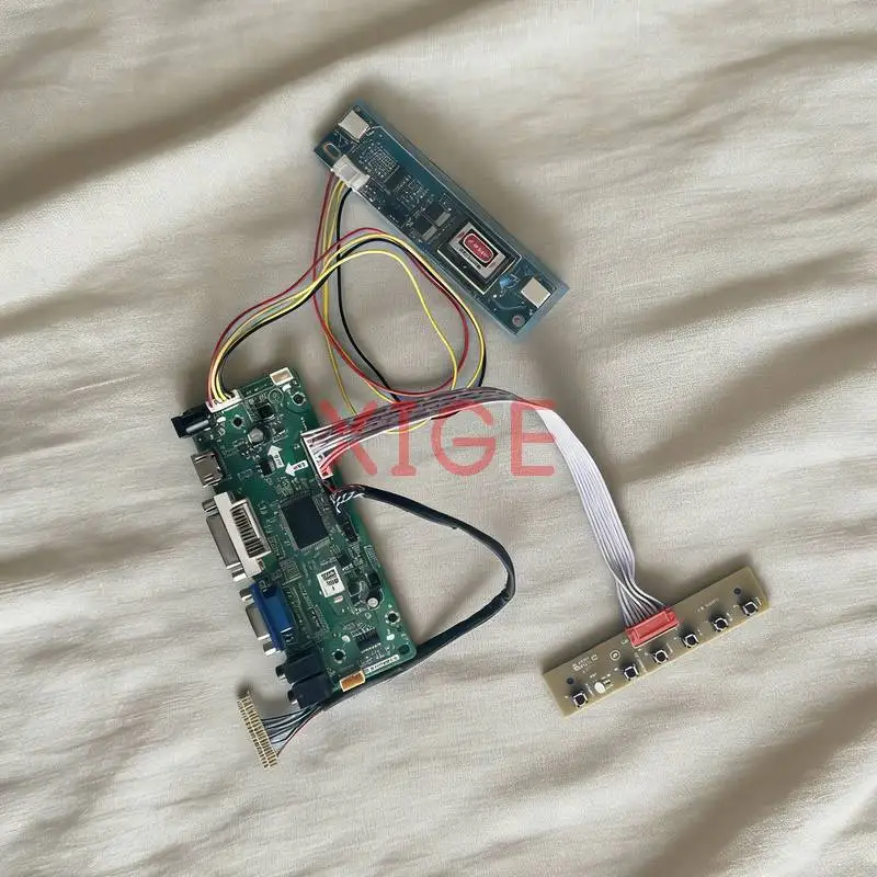 Комплект платы контроллера экрана для LP171WP5 LP171WP7 LP171WP3 LP171WP6, DIY, 2-CCFL, 30-контактный LVDS, 1440x900, VGA, DVI, HDMI
Комплект платы контроллера экрана для LP171WP5 LP171WP7 LP171WP3 LP171WP6, DIY, 2-CCFL, 30-контактный LVDS, 1440x900, VGA, DVI, HDMI