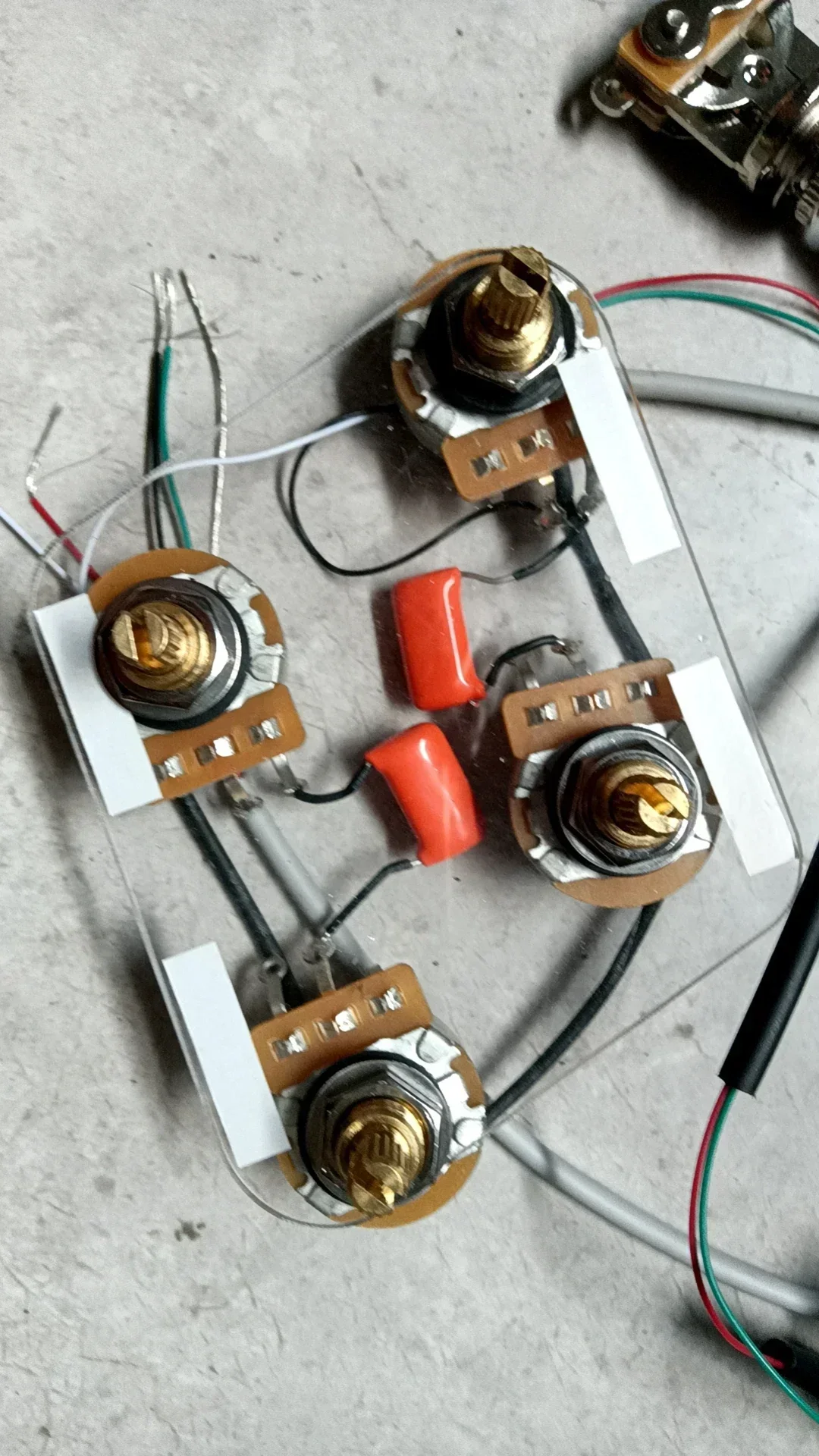 Loaded Pre-wired Guitar Pickups Wiring Harness Prewired 4pcs Pot son.-- .for Guitar Equipment accessories
Loaded Pre-wired Guitar Pickups Wiring Harness Prewired 4pcs Pot son.-- .for Guitar Equipment accessories