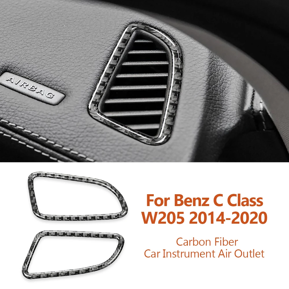 For Mercedes Benz C Class W205 2014-2020 Carbon Fiber Car Instrument Panel Air Outlet Decorative Stickers Interior Accessories
For Mercedes Benz C Class W205 2014-2020 Carbon Fiber Car Instrument Panel Air Outlet Decorative Stickers Interior Accessories