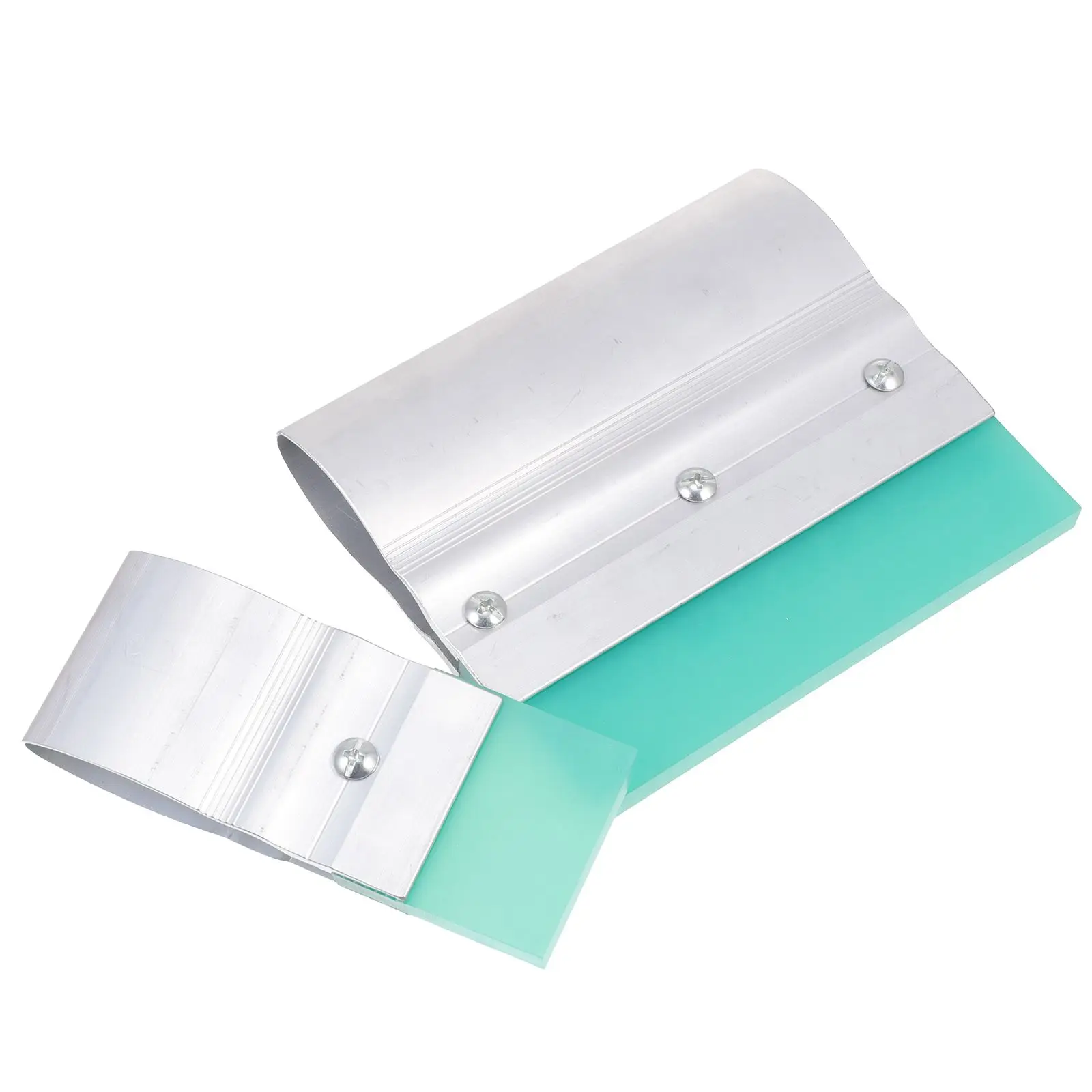 2 Pcs Squeegee Durable Aluminum Rubber Ink Scrapers T Shirt Tank Top Poster Supplies Tools
2 Pcs Squeegee Durable Aluminum Rubber Ink Scrapers T Shirt Tank Top Poster Supplies Tools