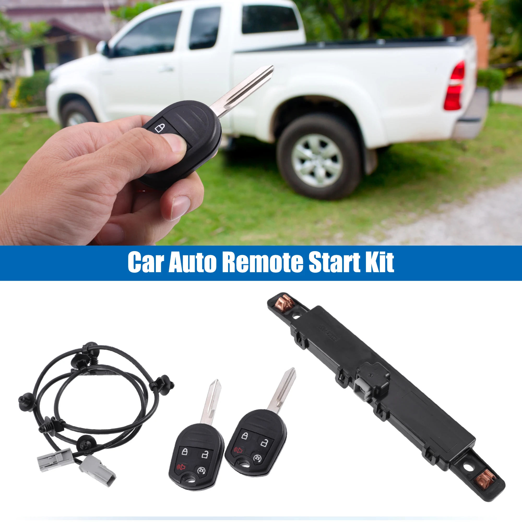 Uxcell Car Auto Remote Start System Kit W/ Key Wire for Ford Edge F150 No.Bc3Z19G364A
Uxcell Car Auto Remote Start System Kit W/ Key Wire for Ford Edge F150 No.Bc3Z19G364A