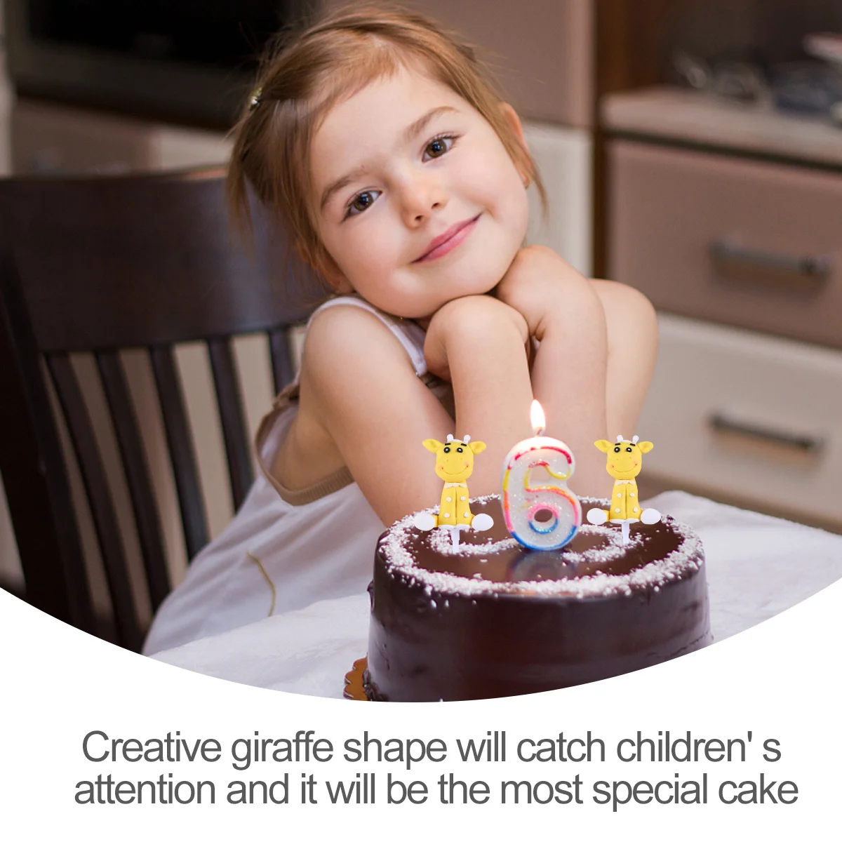 2Pcs Cute Giraffe Cupcake Topper Premium Soft Clay Dessert Decor for Birthday Kids Party Wedding Bridal Shower
2Pcs Cute Giraffe Cupcake Topper Premium Soft Clay Dessert Decor for Birthday Kids Party Wedding Bridal Shower