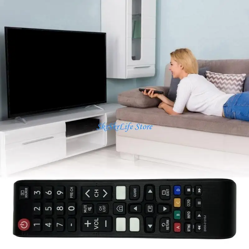 E65E Ergonomically Designs ABS Remote Control Secure Hold During Extended 01315J Replacement Suitable for Entertainment
E65E Ergonomically Designs ABS Remote Control Secure Hold During Extended 01315J Replacement Suitable for Entertainment