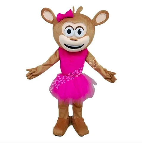 New Adult Hot Sale Foam High Quality pink Dress Monkey Mascot Costume Plush Christmas Fancy Dress Halloween Mascot Costume
New Adult Hot Sale Foam High Quality pink Dress Monkey Mascot Costume Plush Christmas Fancy Dress Halloween Mascot Costume