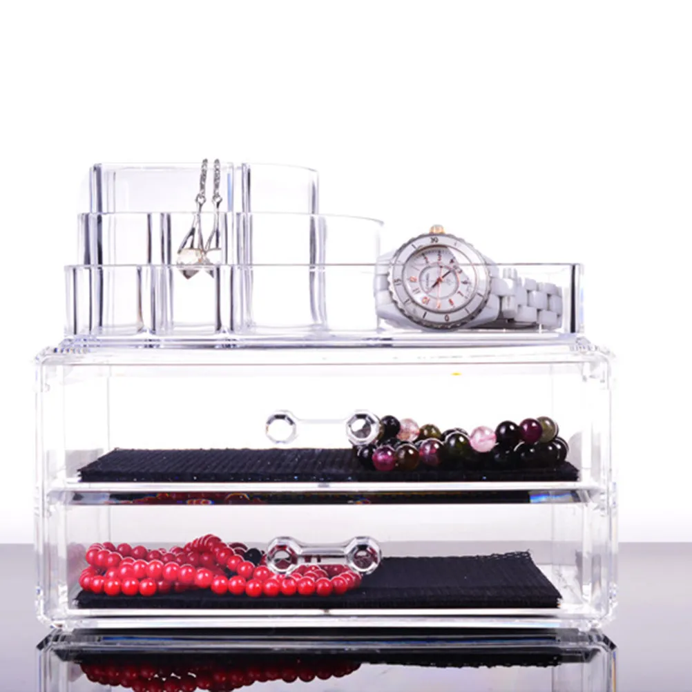 3 Tier Clear Cosmetics Storage Box High Grade Plastic Stackable Removable Drawers Lipstick Nail Polish Organizer Makeup Holder
3 Tier Clear Cosmetics Storage Box High Grade Plastic Stackable Removable Drawers Lipstick Nail Polish Organizer Makeup Holder