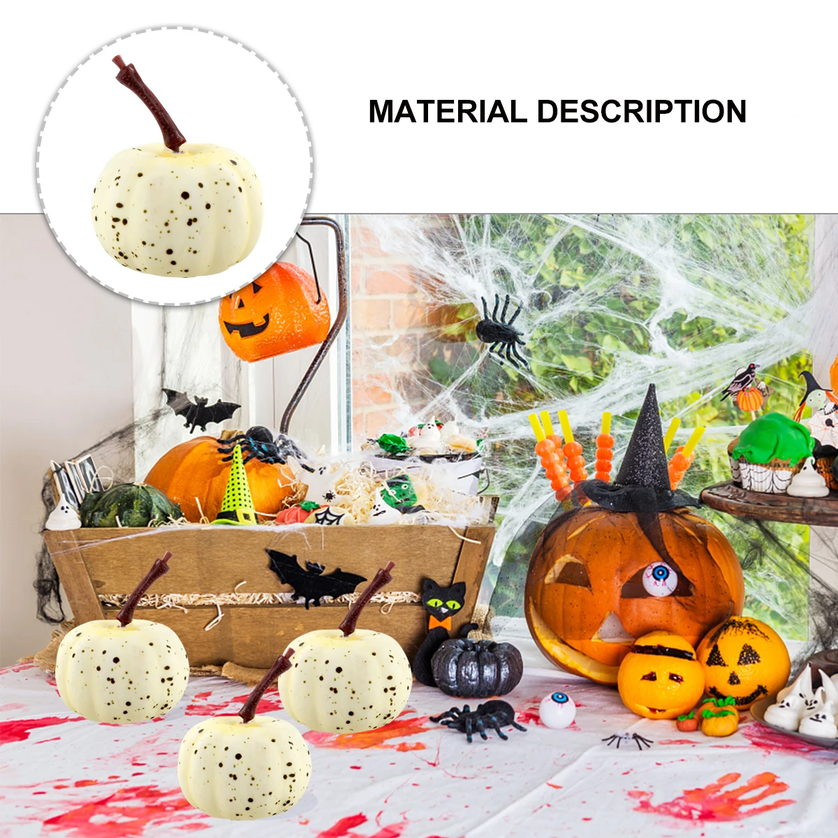 20pcs Lifelike Halloween Simulation Pumpkins Eco-Friendly Decorative Ornaments For Party Home Thanksgiving Crafted
20pcs Lifelike Halloween Simulation Pumpkins Eco-Friendly Decorative Ornaments For Party Home Thanksgiving Crafted