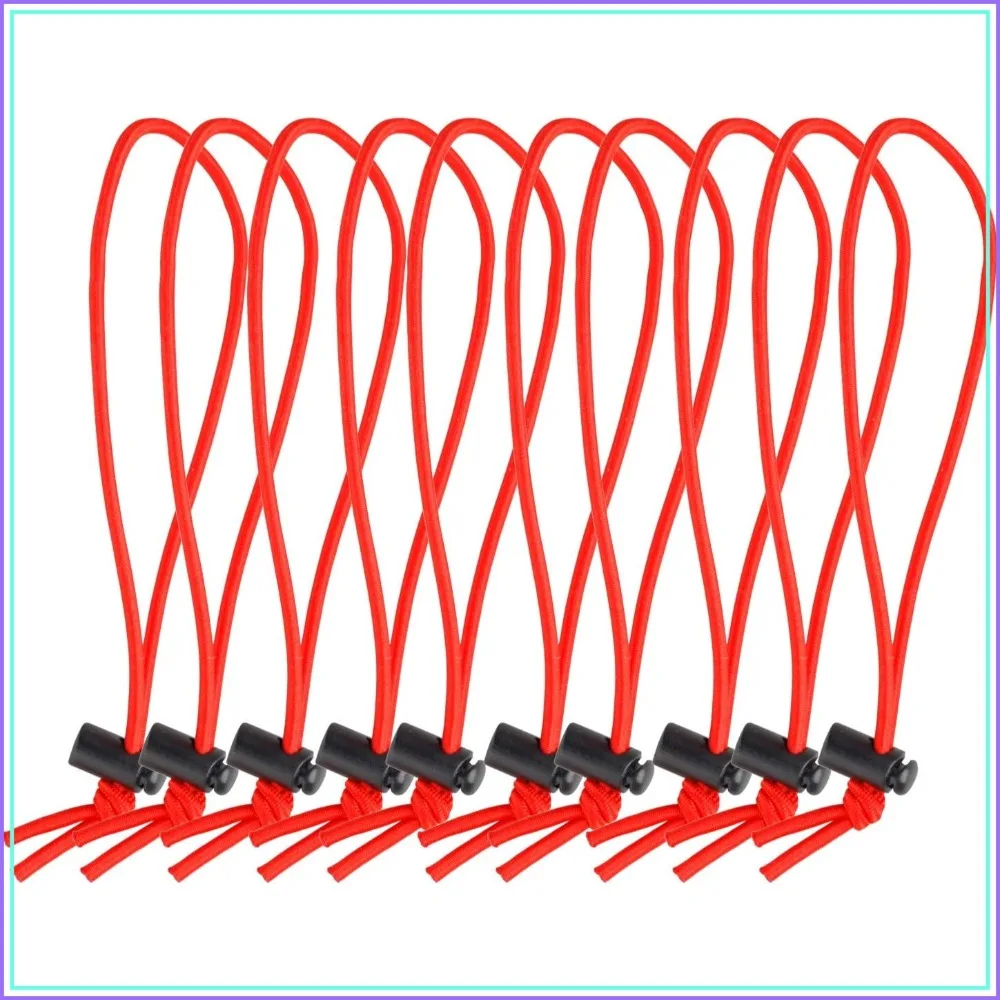6" Elastic Bungee Cords - Adjustable Cable Ties for Reusable Management (10-Pack) Red
6" Elastic Bungee Cords - Adjustable Cable Ties for Reusable Management (10-Pack) Red