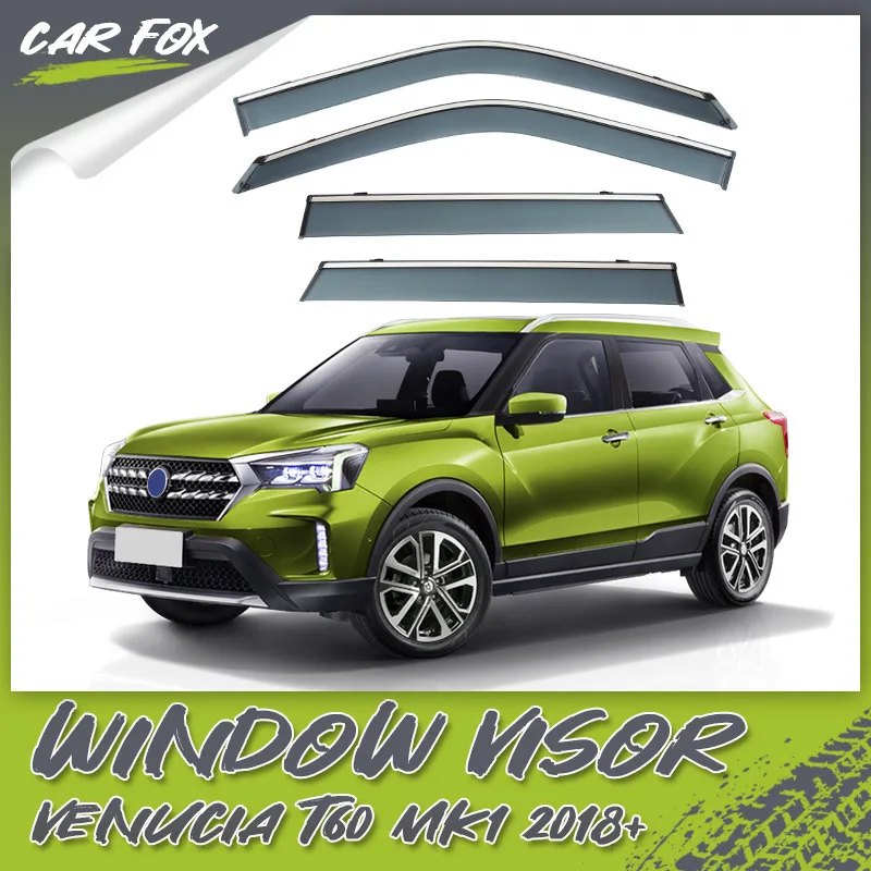Дождевик на окно для Venucia T60, дефлектор на окно VENUCIA T60
Дождевик на окно для Venucia T60, дефлектор на окно VENUCIA T60