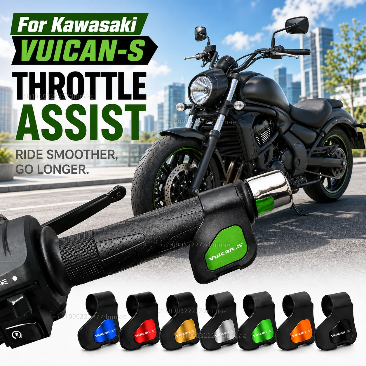 For Kawasaki VUICAN-S 650 2015-2018 Logo Vuican-s Motorcycle Throttle Assistant Clip Labor Saver Acceleration Labor-saving CNC
For Kawasaki VUICAN-S 650 2015-2018 Logo Vuican-s Motorcycle Throttle Assistant Clip Labor Saver Acceleration Labor-saving CNC