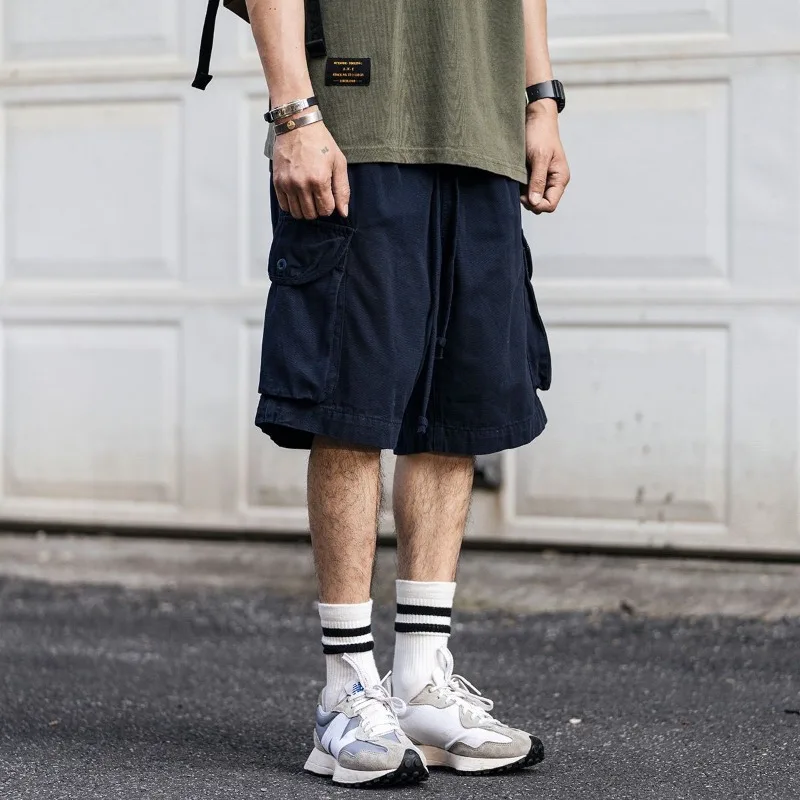 Men's Oversized Cotton Cargo Shorts 2026 Summer New Big Pocket Loose Fit 5-Point Casual
Men's Oversized Cotton Cargo Shorts 2026 Summer New Big Pocket Loose Fit 5-Point Casual