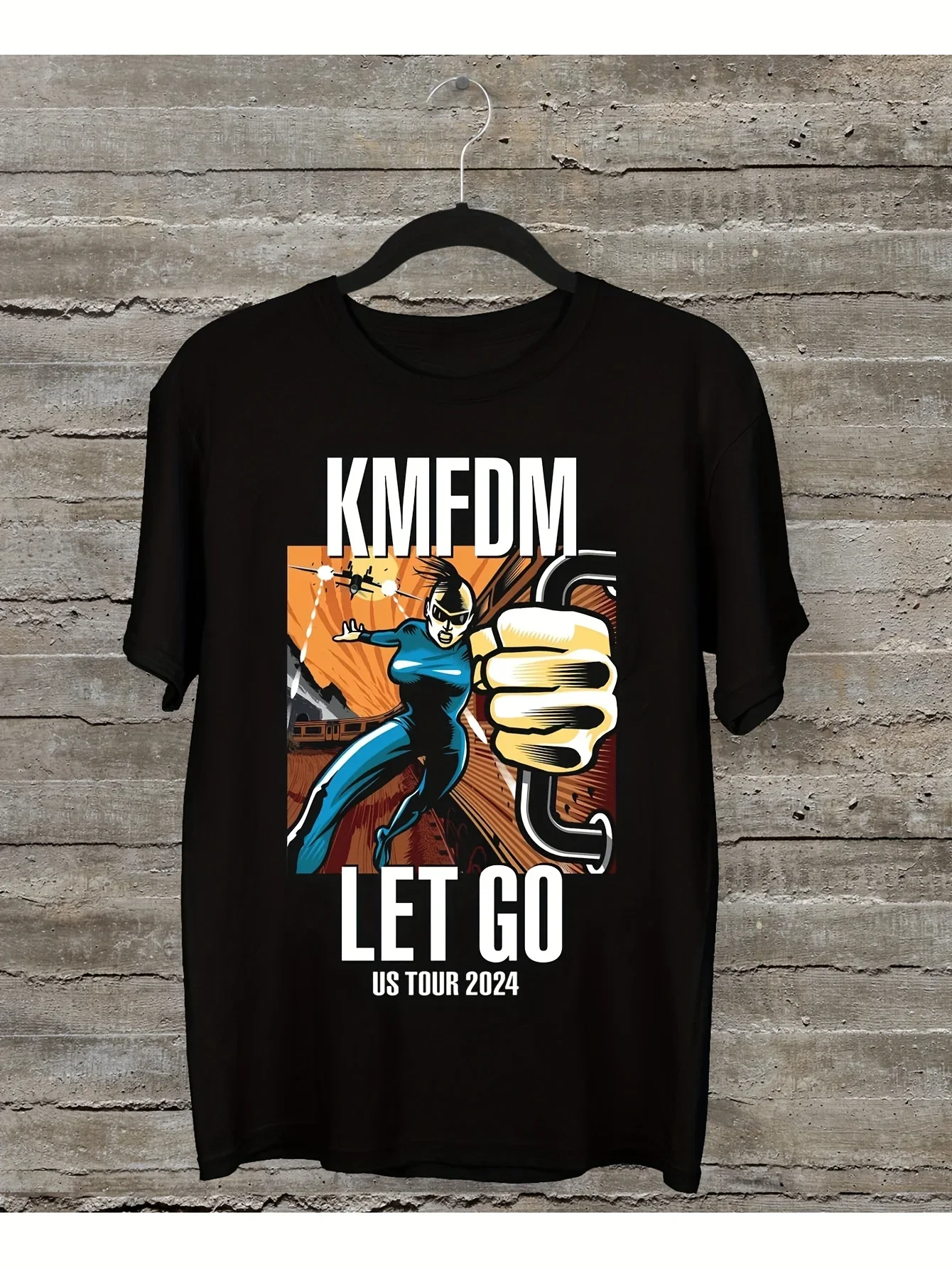 NEW KMFDM - Let Go Tour 2024 Black All Size Shirt Gifts For Men Funny Gifts Gifts For Boyfriend Funny Men's T-Shirts T-Shirt
NEW KMFDM - Let Go Tour 2024 Black All Size Shirt Gifts For Men Funny Gifts Gifts For Boyfriend Funny Men's T-Shirts T-Shirt