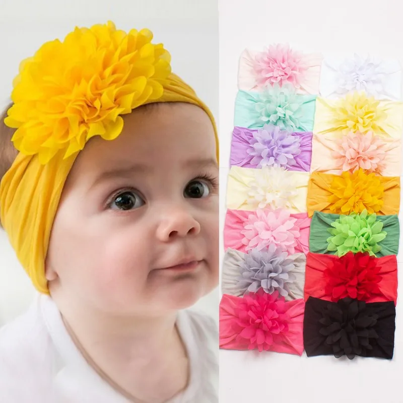 New baby headband women's nylon headscarf creative children's headwear wide and cute flower princess baby supplies
New baby headband women's nylon headscarf creative children's headwear wide and cute flower princess baby supplies