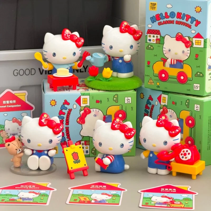 TOPTOY Sanrio Hello Kitty Blind Box Classic Revival Series Collectible Trendy Toy Figure Desktop Decoration Ornament For Adult
TOPTOY Sanrio Hello Kitty Blind Box Classic Revival Series Collectible Trendy Toy Figure Desktop Decoration Ornament For Adult