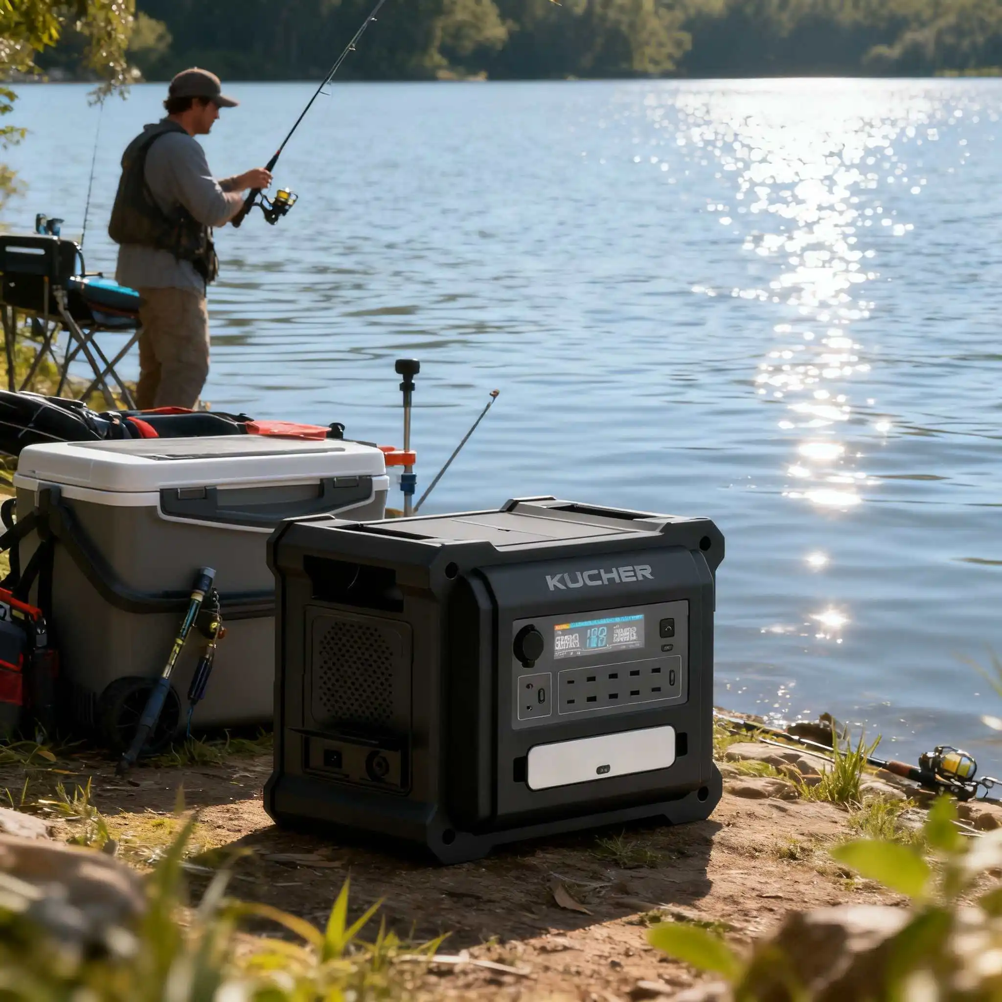 P2400 High Capacity Portable Power Station LiFePO4 Battery Pure Sine Wave Inverter Jump Starter Solar Panel Flashlight
P2400 High Capacity Portable Power Station LiFePO4 Battery Pure Sine Wave Inverter Jump Starter Solar Panel Flashlight