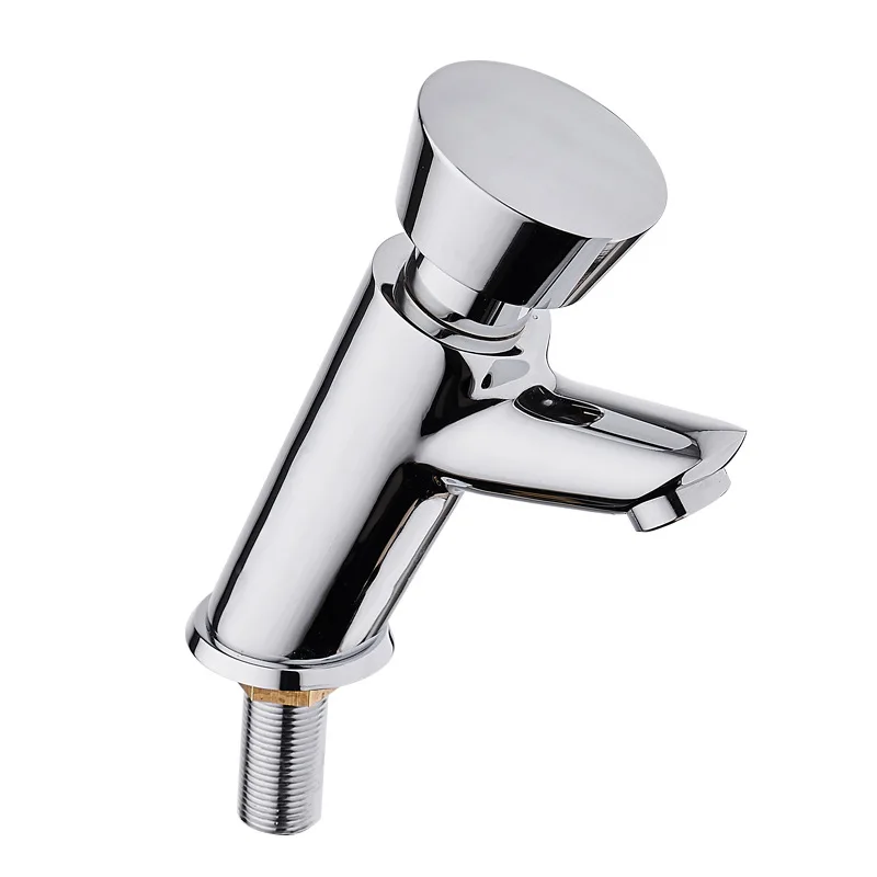 Brass Bathroom Single-cooling Washbasin Faucet Press-type Delayed Washbasin Faucet Public Restroom Hotel Toilet
Brass Bathroom Single-cooling Washbasin Faucet Press-type Delayed Washbasin Faucet Public Restroom Hotel Toilet