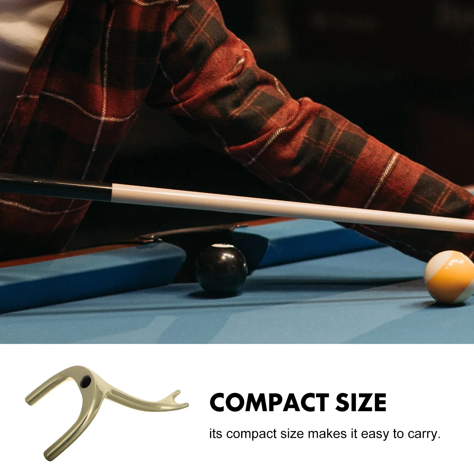 Billiard Pool Cue Bridge Head Replacement Durable Sturdy Stick Rest Tool Compact Storage Holder Multifunctional Pool Table
Billiard Pool Cue Bridge Head Replacement Durable Sturdy Stick Rest Tool Compact Storage Holder Multifunctional Pool Table