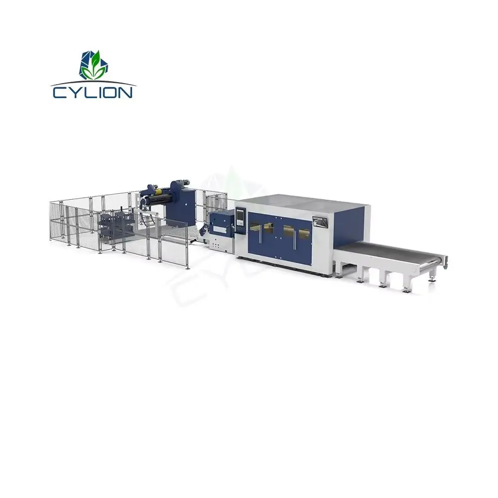Automated Production Line 3015 Metal Laser Sheet Slitting Cutting Machine for Steel Plate Coil Steel With Recoiler Decoiler
Automated Production Line 3015 Metal Laser Sheet Slitting Cutting Machine for Steel Plate Coil Steel With Recoiler Decoiler