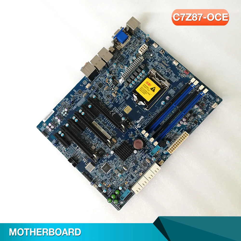 C7Z87-OCE для одностороннего настольного ПК Supermicro, материнская плата 4-го поколения Core i3 i5 i7 серии LGA1150
C7Z87-OCE для одностороннего настольного ПК Supermicro, материнская плата 4-го поколения Core i3 i5 i7 серии LGA1150