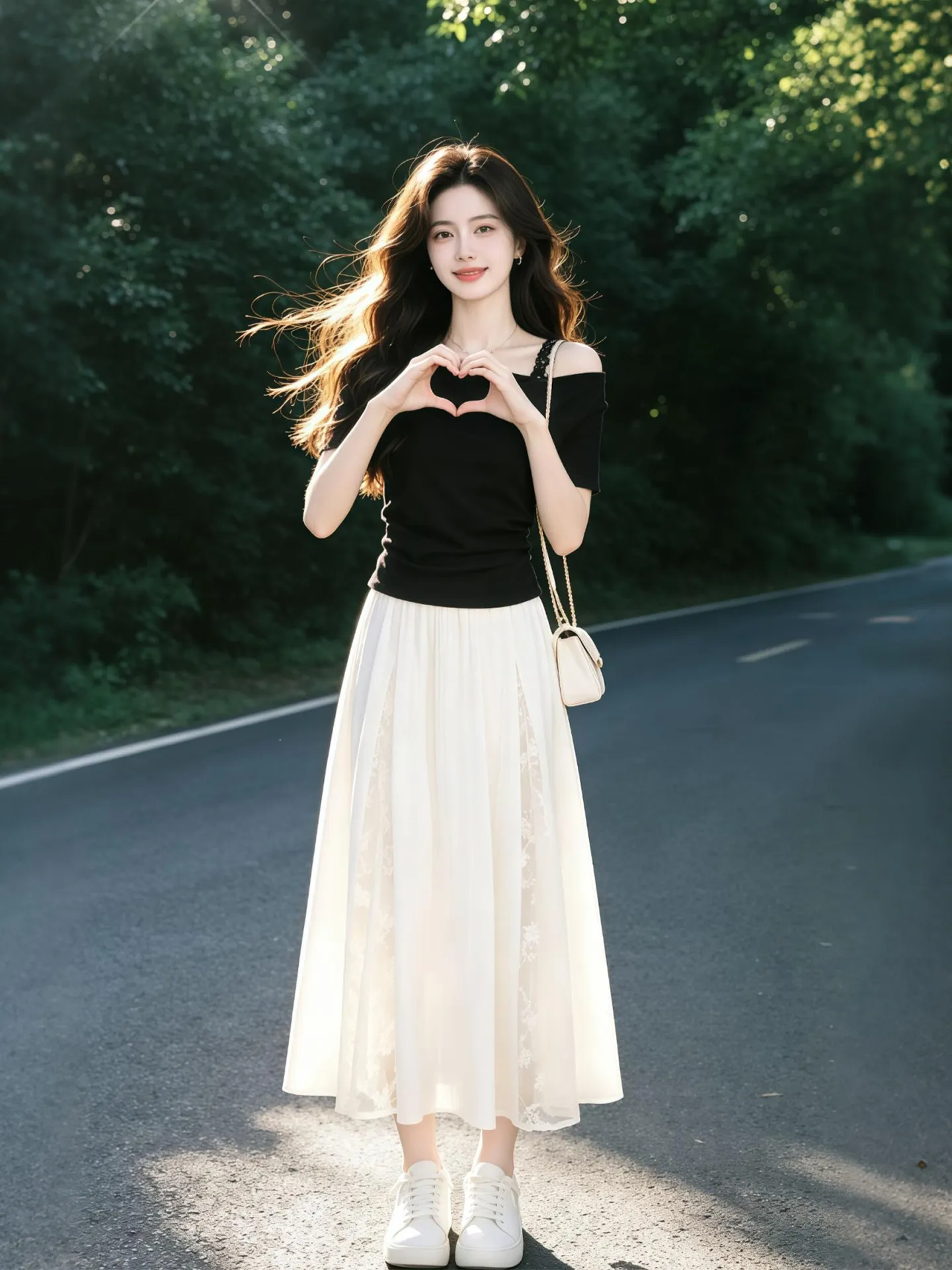 Fashionable Black Top And Skirt Set Breathable Summer New Arrival Age-Defying High Waist Skirt T-Shirt Style Casual Wear for ...
Fashionable Black Top And Skirt Set Breathable Summer New Arrival Age-Defying High Waist Skirt T-Shirt Style Casual Wear for ...
