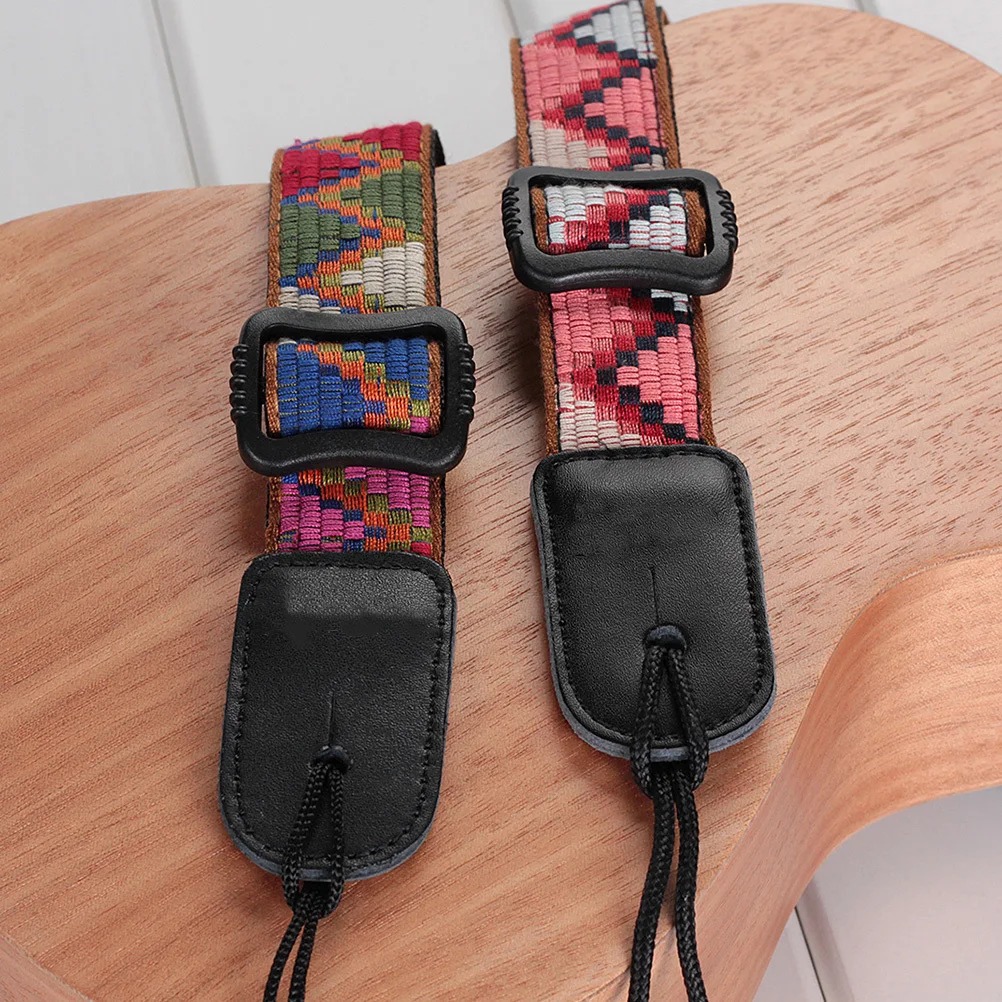 1 Set Adjustable Ukulele Strap Bohemian Style Durable Shoulder Belt For Ukulele Woven Accessories Practical Music Instrument
1 Set Adjustable Ukulele Strap Bohemian Style Durable Shoulder Belt For Ukulele Woven Accessories Practical Music Instrument