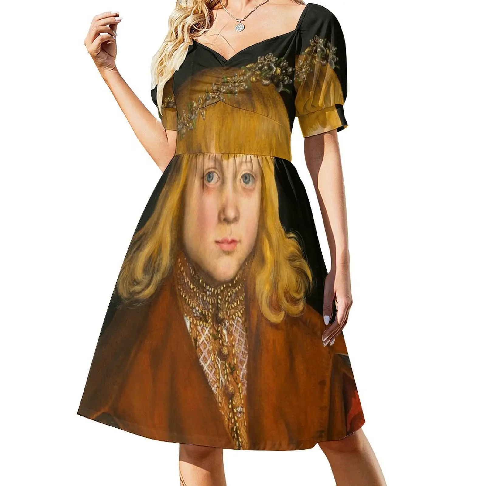 Lucas Cranach the Elder A Prince of Saxony Short-Sleeved Dress luxury evening dresses for women 2025 elegant women's sets
Lucas Cranach the Elder A Prince of Saxony Short-Sleeved Dress luxury evening dresses for women 2025 elegant women's sets