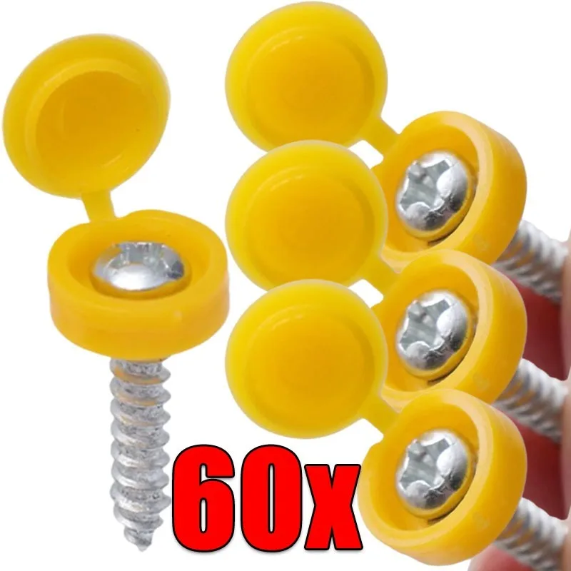 License Plate Screws Set Flip-Up Decorative Cover Caps White Black Yellow Multi-Use Anti-Rust Zinc Plated Bolts Accessories
License Plate Screws Set Flip-Up Decorative Cover Caps White Black Yellow Multi-Use Anti-Rust Zinc Plated Bolts Accessories