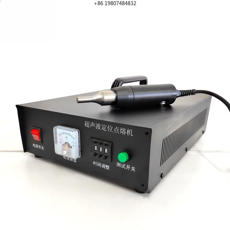 Welding Machine for PP PVC Acrylic with CE Certification New Sunsonic Ultrasonic Spot Welder 800W 28KHz/35KHz Low-cost Plastic
Welding Machine for PP PVC Acrylic with CE Certification New Sunsonic Ultrasonic Spot Welder 800W 28KHz/35KHz Low-cost Plastic