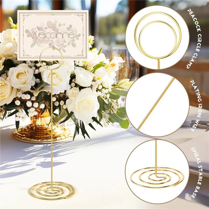 AX83-Table Number Holders 10Pcs - 8.75 Inch Place Card Holder Tall Table Number Stands For Wedding Party Graduation Reception
AX83-Table Number Holders 10Pcs - 8.75 Inch Place Card Holder Tall Table Number Stands For Wedding Party Graduation Reception