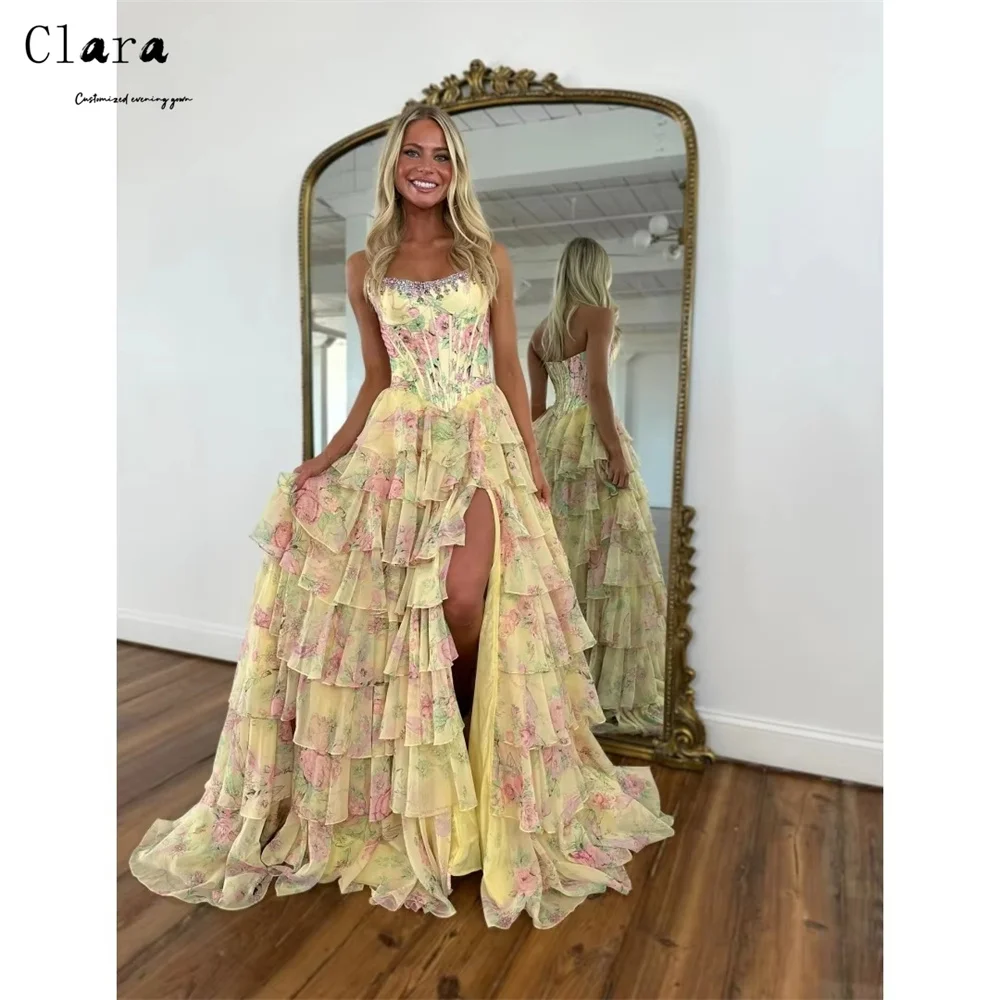 Clara Custom A-line Side Slits Flowers Rhinestones Elegant Dresses for Women Long Party Dresses Woman Evening Dress Luxury 2026
Clara Custom A-line Side Slits Flowers Rhinestones Elegant Dresses for Women Long Party Dresses Woman Evening Dress Luxury 2026