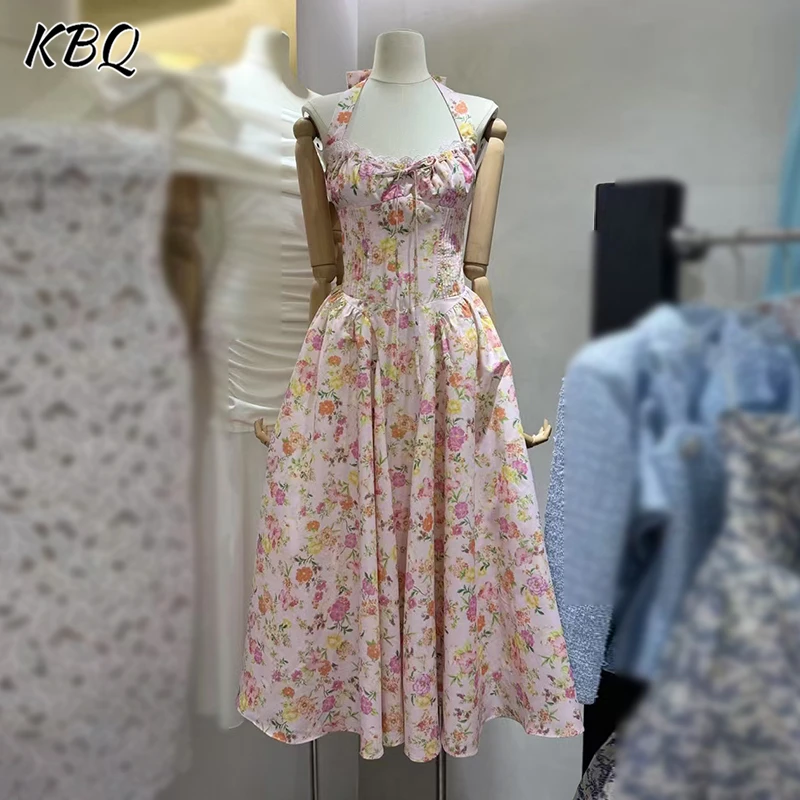 KBQ Hit Color Printing Slimming A Line Dresses for Women Square Collar Sleeveless High Wasit Temperament Dress Female Fashion
KBQ Hit Color Printing Slimming A Line Dresses for Women Square Collar Sleeveless High Wasit Temperament Dress Female Fashion