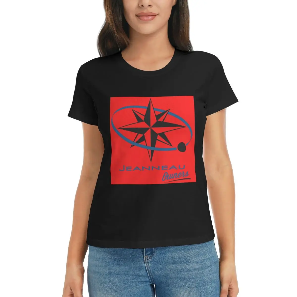 Женская футболка Jeanneau Yachts, летние футболки с короткими рукавами, хлопковые футболки с круглым вырезом, одежда, топы, уличная одежда
Женская футболка Jeanneau Yachts, летние футболки с короткими рукавами, хлопковые футболки с круглым вырезом, одежда, топы, уличная одежда