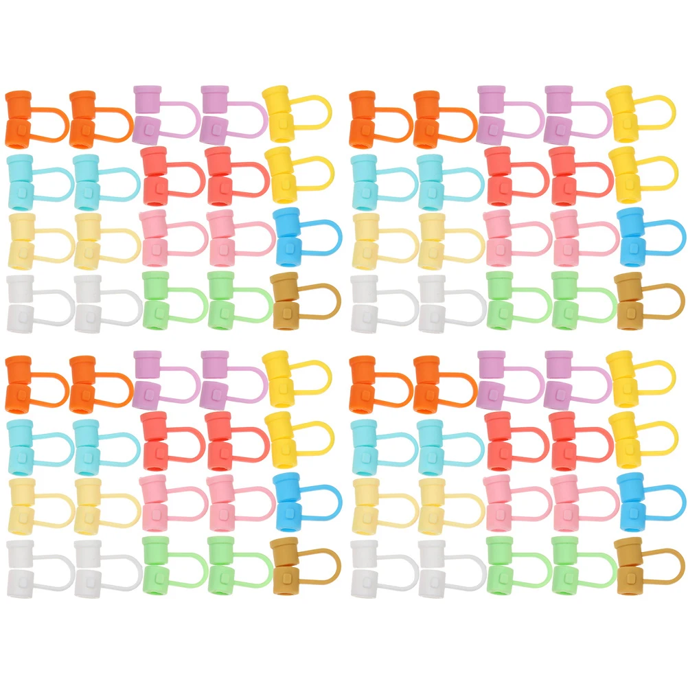 50pcs Silicone Straw Covers Reusable Drinking Caps Cute Topper Plug Bright Color Special Shape Straw Protector Tips
50pcs Silicone Straw Covers Reusable Drinking Caps Cute Topper Plug Bright Color Special Shape Straw Protector Tips
