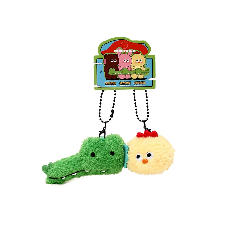 2PCS Doll Key Chain Pendant Girl Backpack Pin Gift For Brother Friend Cute Pet Booch Pendant Cartoon Plush Iittle Crocodile
2PCS Doll Key Chain Pendant Girl Backpack Pin Gift For Brother Friend Cute Pet Booch Pendant Cartoon Plush Iittle Crocodile