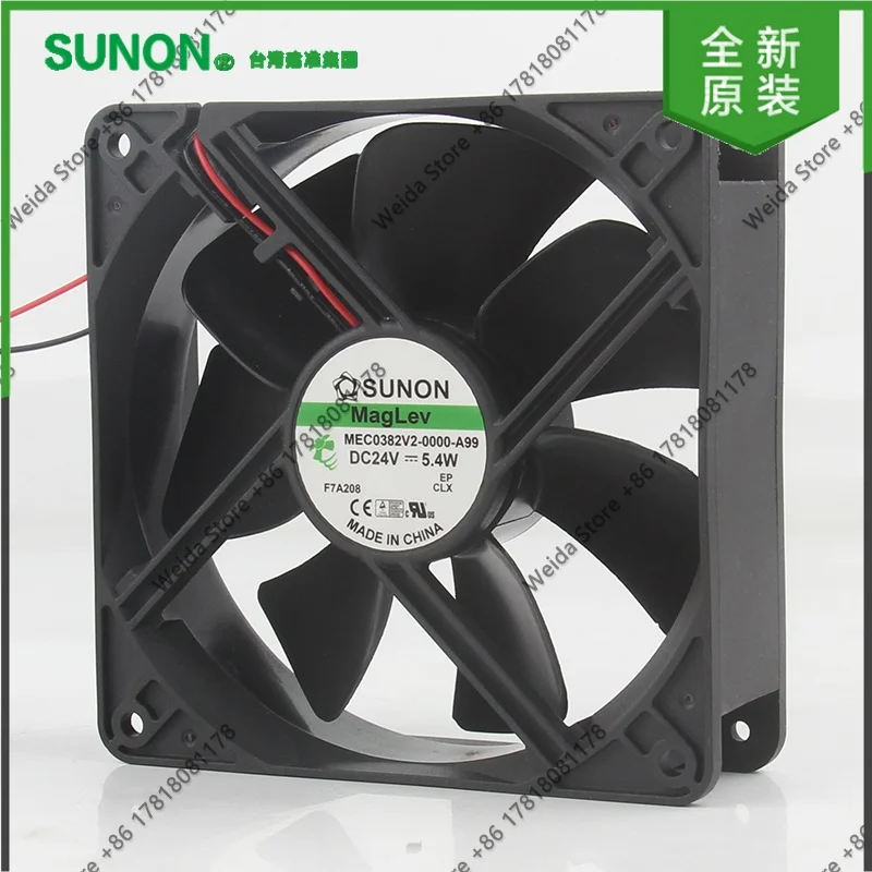 cooling fan New original Sunon 12V 48V DC 24V 5.4W 12038 120X120X38MM 12CM frequency converter MEC0382V2-0000-A99
cooling fan New original Sunon 12V 48V DC 24V 5.4W 12038 120X120X38MM 12CM frequency converter MEC0382V2-0000-A99