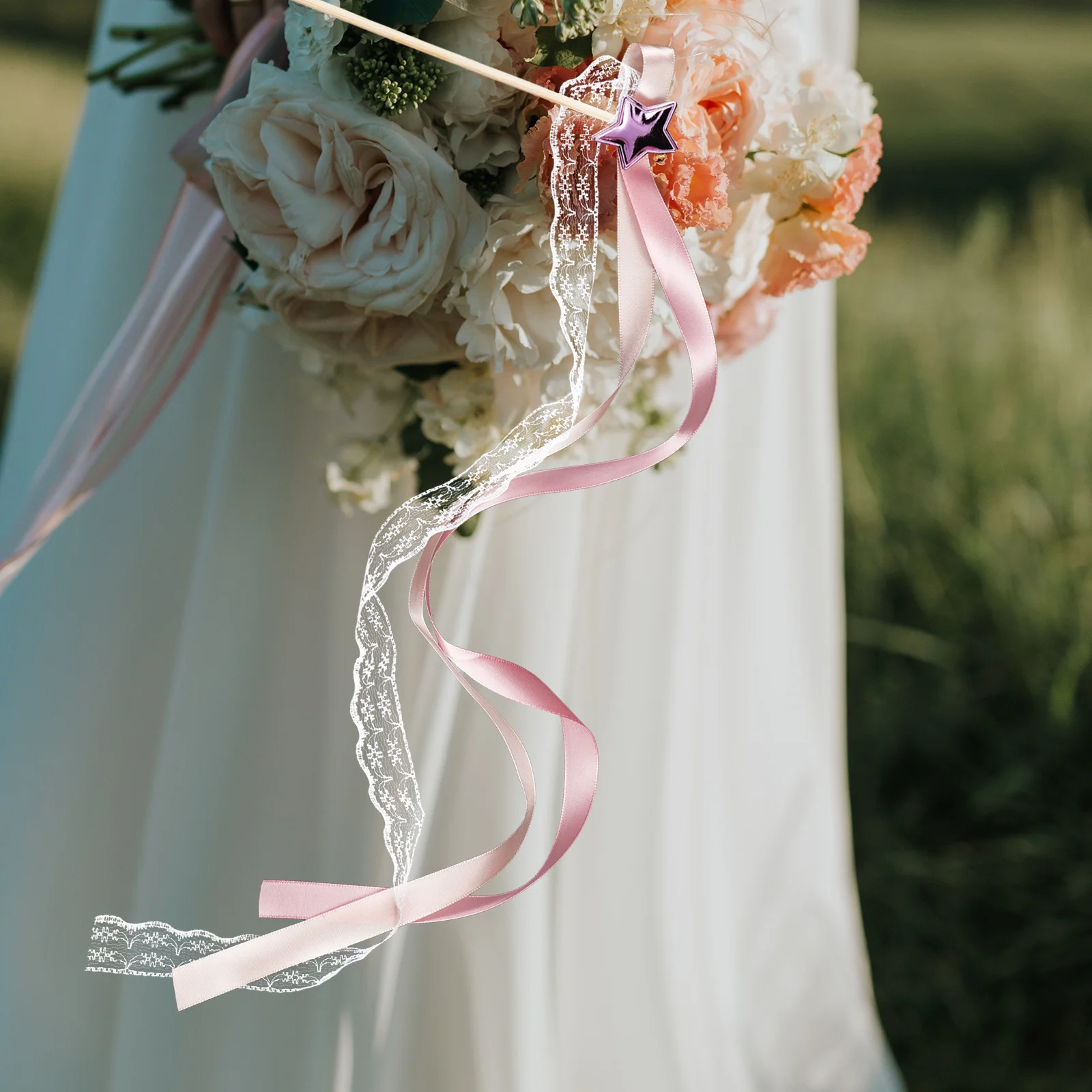 10Pcs Fairy Wand Ribbon Sticks Streamers Party Decor for Wedding Birthday Halloween Christmas Celebration ' Party Balloons 
10Pcs Fairy Wand Ribbon Sticks Streamers Party Decor for Wedding Birthday Halloween Christmas Celebration ' Party Balloons