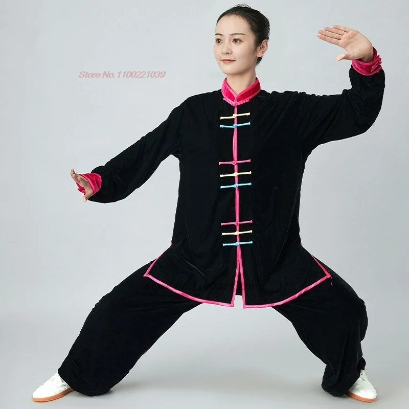 2026 chinese kung fu tai chi martial arts traditional taijiquan training practice wushu suit thickened velvet tops+pants set
2026 chinese kung fu tai chi martial arts traditional taijiquan training practice wushu suit thickened velvet tops+pants set