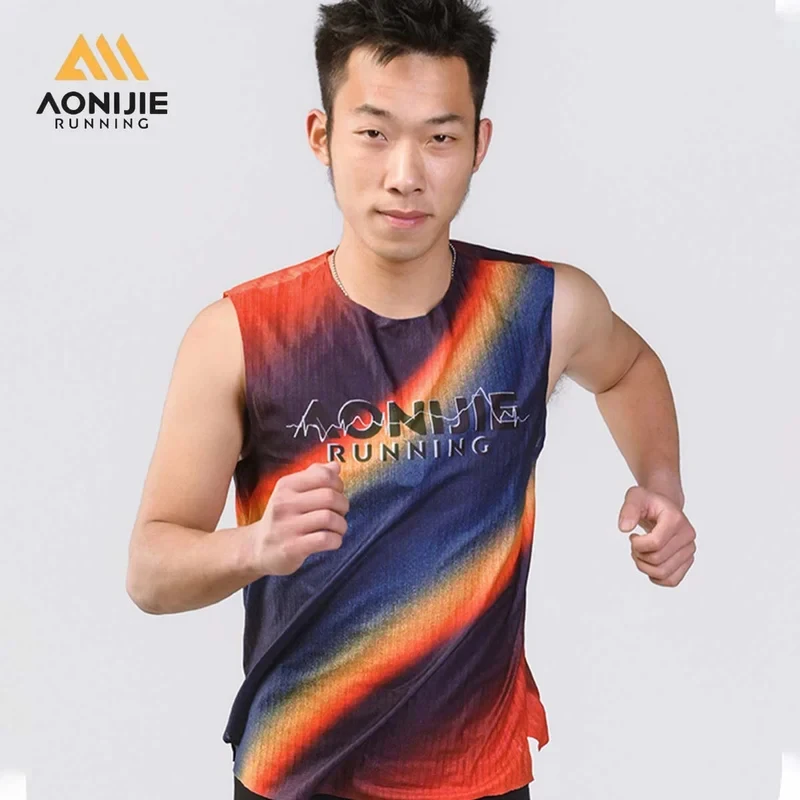 AONIJIE Men's Running Vest Lightweight Quick Dry Breathable Marathon Training Sports Vest Fitness Running Tank Top 3D Tailoring
AONIJIE Men's Running Vest Lightweight Quick Dry Breathable Marathon Training Sports Vest Fitness Running Tank Top 3D Tailoring