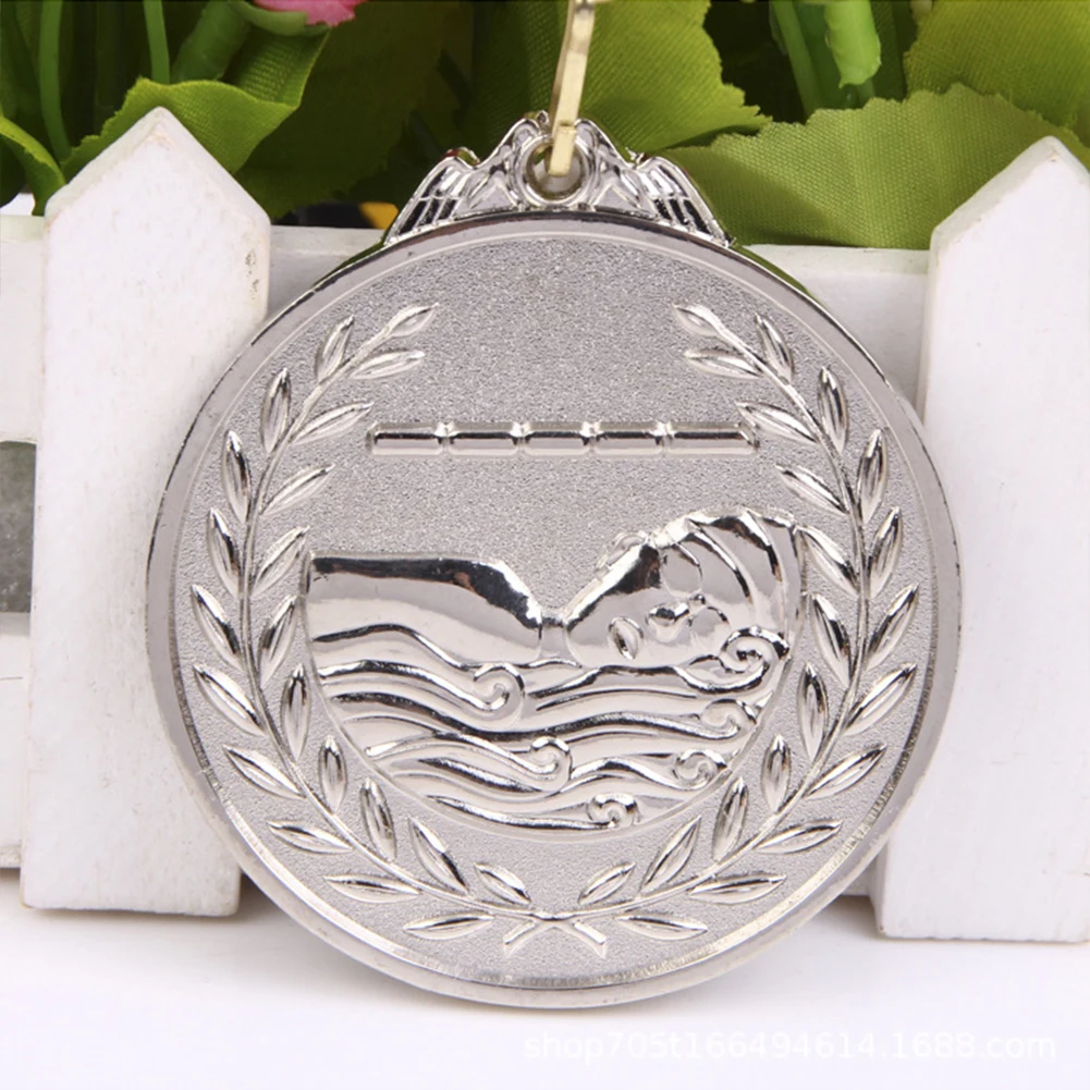 6.5cm Swimming Medal Sports Rewards with Neck Ribbon Metal Winner Medals Gold/Silver/Bronze Medal for Competitions Party Race
6.5cm Swimming Medal Sports Rewards with Neck Ribbon Metal Winner Medals Gold/Silver/Bronze Medal for Competitions Party Race